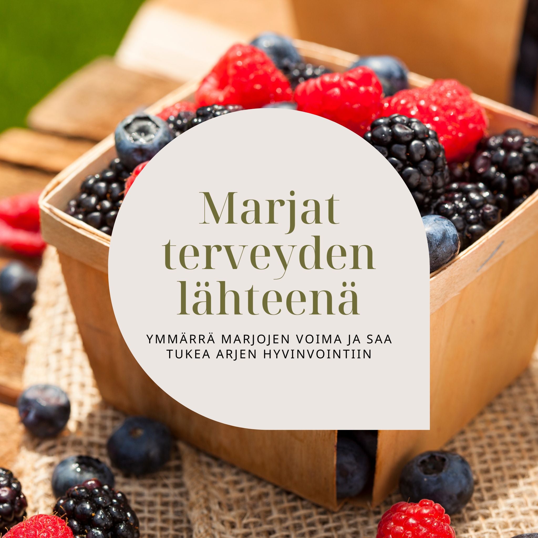 Marjat verkkoluennon tuotekuva